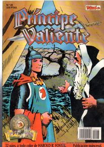 Comics: PRINCIPE VALIENTE. EDICIONES B. 1988. Nº 28.